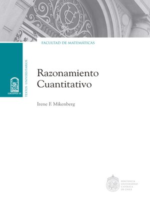 cover image of Razonamiento cuantitativo